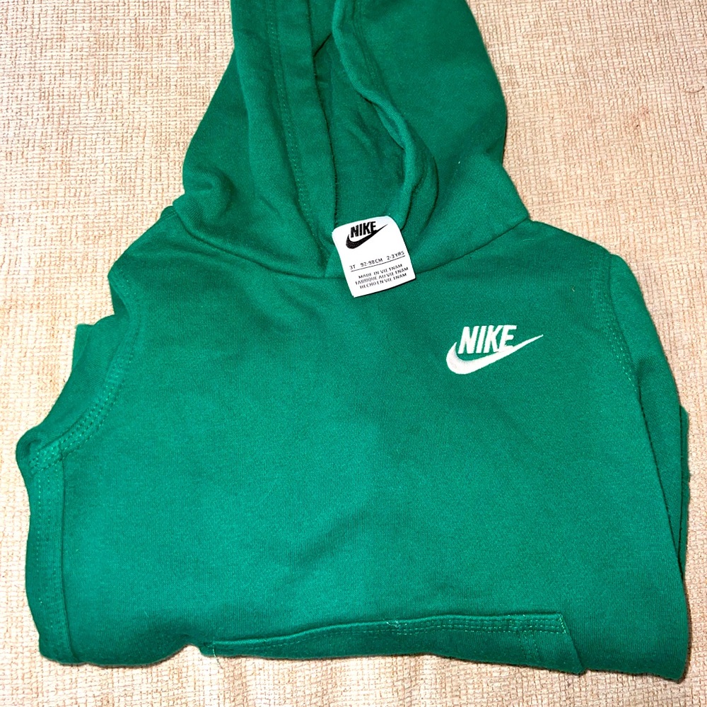 Size 2-3 Years Green Nike Hoodie for Toddlers